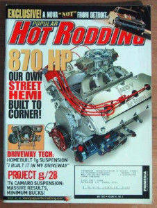 POPULAR HOT RODDING 2005 MAY - HI-TECH NOVA SUSPENSION, HEMI